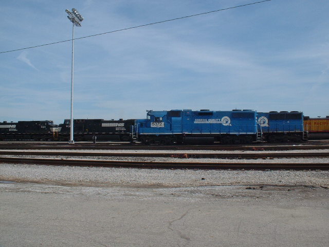 Engines at Buckeye Yard